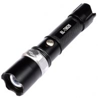 Фонарь фокусируемый Bailong BL-T8626 (Cree XPE-Q5, 500 люмен, 3 режима, 1х18650/3хАAA), комплект