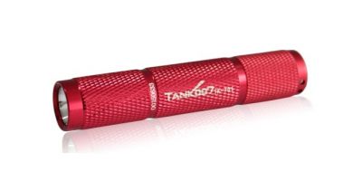 Flashlight Tank007 TK701 (SSC, 90 lumen, 1 modes, 1xAAA/1x10440), red