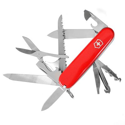 Нож складной, мультитул Victorinox Ranger (91мм, 21 функция), красный 1.3763 ― fonarik.in.ua