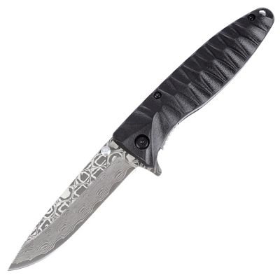 Нож складной Ganzo G620-B2 (длина: 20.5cm, лезвие: 8.8cm) с травлением, черный