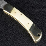 Нож TEKUT Predator LK5077B - рукоятка из кости (длина: 19.7cm, лезвие: 8.7cm)