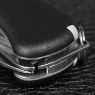 Нож складной, мультитул Victorinox Nomad (111мм, 11 функций), черный 0.8353.3