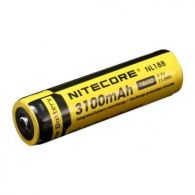 Аккумулятор литиевый Li-Ion 18650 Nitecore NL188 3.7V (3200mAh), защищенный