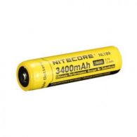 Аккумулятор литиевый Li-Ion 18650 Nitecore NL189 3.7V (3400mAh), защищенный