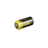 Аккумулятор литиевый Li-Ion CR123A Nitecore NL166 3.7V (650mAh), защищенный
