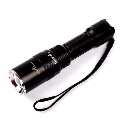 LED Convex Lens Flashlight TrustFire Z6  (Cree XM-L, 1000 Lumen, 5 modes, 1x18650)
