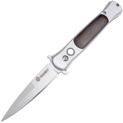Нож складной Ganzo G707 (длина: 20.5cm, лезвие: 8.6cm), автоматический