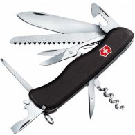Folding knife OUTRIDER (111mm, 14 functions), black 0.9023.3