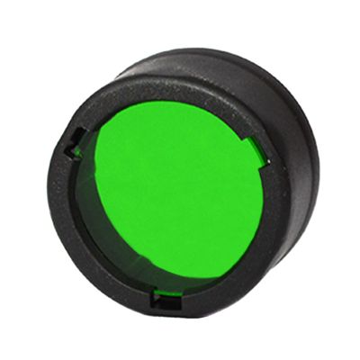 Diffuser filter for flashlights Nitecore NFG23 (22-23mm), green