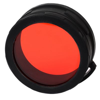 Diffuser filter for flashlights Nitecore NFR60 (60mm), red
