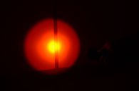 Diffuser filter for flashlights Nitecore NFR60 (60mm), red