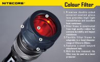 Диффузор фильтр для фонарей Nitecore NFG34 (34mm), зеленый