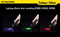 Диффузор фильтр для фонарей Nitecore NFG60 (60mm), зеленый