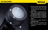 Диффузор фильтр для фонарей Nitecore NFG40 (40mm), зеленый