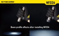Диффузор фильтр для фонарей Nitecore NFG34 (34mm), зеленый