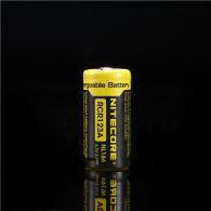 Rechargeable battery Litium Li-Ion CR123A Nitecore NL166 3.7V (650mAh), protected