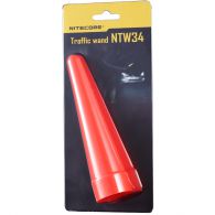 Диффузор сигнальный "капля" для фонарей Nitecore NTW34 (34mm), красный