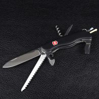 Folding Knife Victorinox FORESTER (111mm, 12 functions), black 0.8363.3