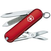 Нож складной, мультитул Victorinox Classic (58мм, 7 функций), красный 0.6203