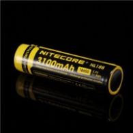 Rechargeable battery Litium Li-Ion 18650 Nitecore NL188 3.7V (3200mAh), protected