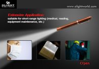 Фонарь - ручка Olight O'PEN (Cree XP-G2, 180 люмен,  режима, 2xAAA), черный