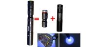 Flashlight ultra-violet Tank007 TK566 (Japan UV chip 395nm, 1w, 1 modes, 1/2xAA)