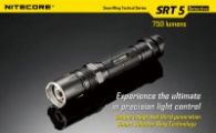 Фонарь Nitecore SRT5 Detective (Cree XM-L2 T6, 750 люмен, 8 режимов, 1x18650), серый