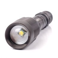 LED Convex Lens Flashlight TrustFire Z5 (Cree XM-L2, 1600 Lumen, 1 mode, 2x18650)