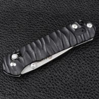 Нож складной Ganzo G717-B (длина: 20.1cm, лезвие: 8.5cm), черный