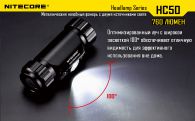 LED Headlamp Flashlight Nitecore HC50 (Cree XM-L2, 760 lumens, 10 modes, 1x18650)