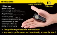 Фонарь Nitecore EC1 (Cree XP-G2 R5, 330 люмен, 7 режимов, 1xCR123A)