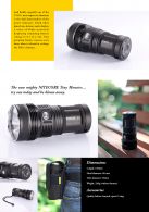 LED Flashlight Nitecore TM11 (3xCree XM-L2, 2500 lumens, 4 modes, 1-4x18650), Neutral white
