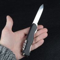 Folding Knife Victorinox FORESTER (111mm, 12 functions), black 0.8363.3
