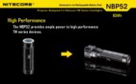 Advanced Li-ion rechargeable battery pack Nitecore NBP52 (for flashlights TM series)