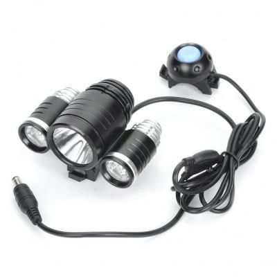 LED Bike Flashlight TrustFire TR-D003 (1xCree XM-L, 2xCree XPE, 1800 Lumen, 3 Modes)