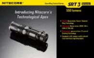 Фонарь Nitecore SRT3 Defender (Cree XM-L2 T6, 550 люмен, 8 режимов, 1xAA/14500/CR123A), черный