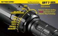 Фонарь Nitecore SRT7 Revenger (Cree XM-L2 T6, 960 люмен, 9 режимов, 1x18650), военный серый