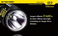 Фонарь Nitecore EC2 (Cree XP-G2 R5, 410 люмен, 7 режимов, 1x18650)