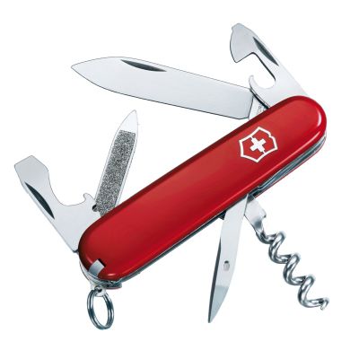 Нож складной, мультитул Victorinox Sportsman (84мм, 13 функций) 0.3803 ― fonarik.in.ua