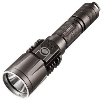 LED Flashlight Nitecore P25 SMILODON (Cree XM-L2 U2, 960 lumens, 8 modes, 1x18650), Military grey