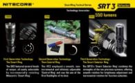 Фонарь Nitecore SRT3 Defender (Cree XM-L2 T6, 550 люмен, 8 режимов, 1xAA/14500/CR123A), черный