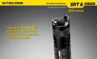 Фонарь Nitecore SRT6 Night Officer (Cree XM-L2 T6, 930 люмен, 5 режимов, 1x18650), военный серый