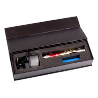 LED Flashlight TrustFire TR-Y2 (CREE Xlamp XR-E yellow led light, 139 Lum, 1 mod, 1x18650), gift box