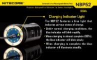 Advanced Li-ion rechargeable battery pack Nitecore NBP52 (for flashlights TM series)