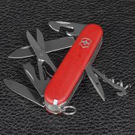 Нож складной, мультитул Victorinox Climber Ecoline (91мм,14 функций), красный 3.3703