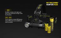 Headlamp Flashlight Nitecore HC30 (Cree XM-L2 U2 , 1000 lumens, 8 modes, 1x18650)