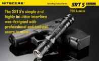 Фонарь Nitecore SRT5 Detective (Cree XM-L2 T6, 750 люмен, 8 режимов, 1x18650), серый