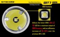 Фонарь Nitecore SRT7 Revenger (Cree XM-L2 T6, 960 люмен, 9 режимов, 1x18650), военный серый