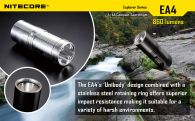 Фонарь Nitecore EA4 PIONEER (Cree XM-L U2, 860 люмен, 7 modes, 4xAA)
