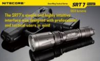 Фонарь Nitecore SRT7 Revenger (Cree XM-L2 T6, 960 люмен, 9 режимов, 1x18650), военный серый